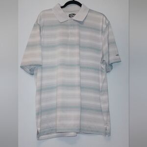 Men's Grand Slam Polo Shirt Classic Striped Design XXL